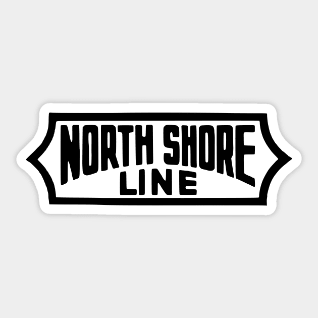 North Shore Line Sticker by flimflamsam